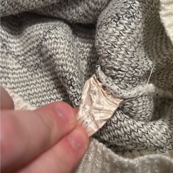 Vintage Gray Patterned Unisex Sweater - Picture 5 of 9